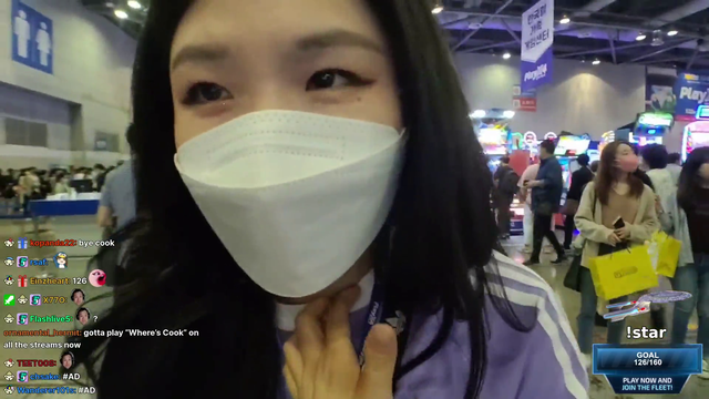 Hachu gets sniped by her unpaid Korean fans