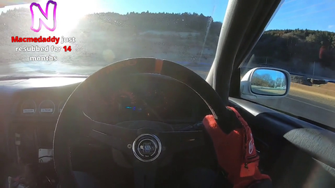 Noriyaro drifts his street-legal Toyota Mark II at Nikko Circuit