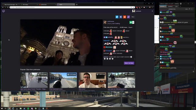 Pokelawls reacts to Jake and Pokimane leaving France