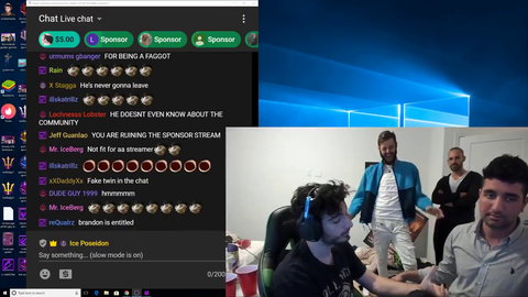 monkaS Crazy Stream Sniper Outside.