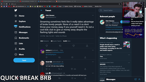 Ludwig on why he started the subathon