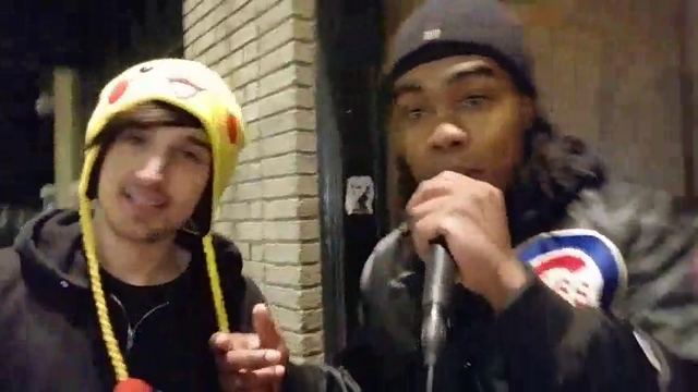 Impromptu bars on the street
