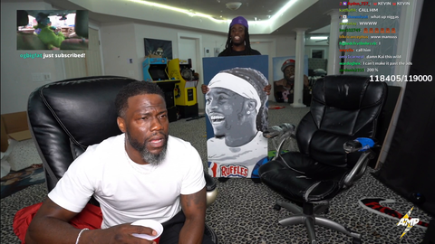 Kevin Hart can't recognise this basketball player 
