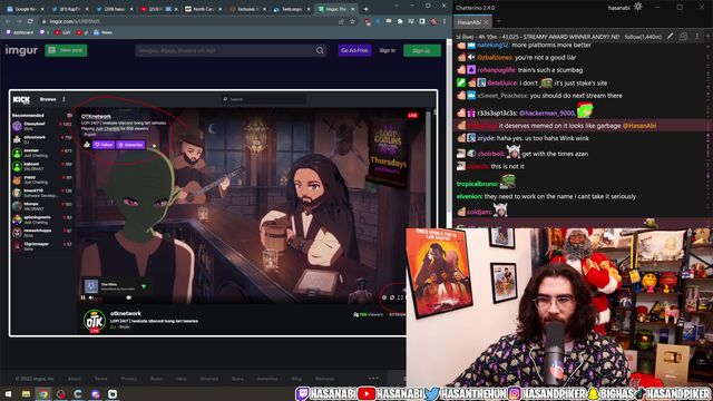 KICK.COM Is just a Embed OMEGALUL