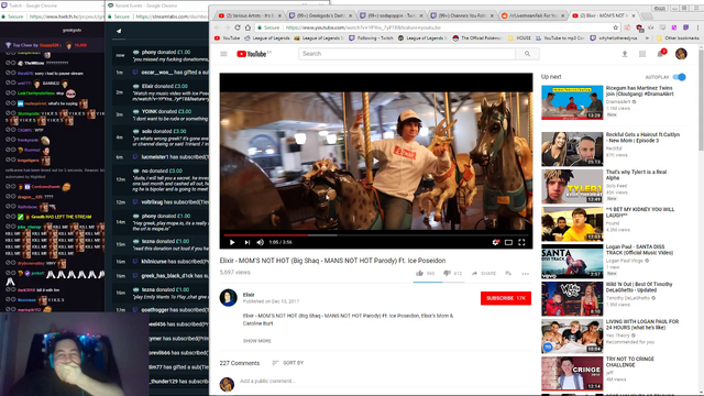 greek loses it when he sees ice in elixirs music video