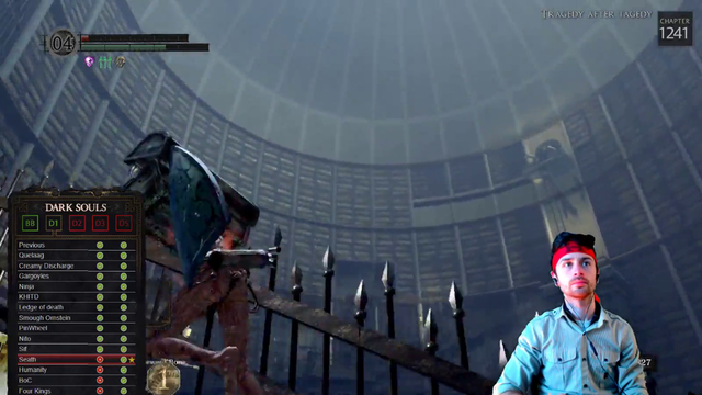 Happy_Hob(7000hrs btw) tries to no hit all soulsborne games. Forgets to take something off.