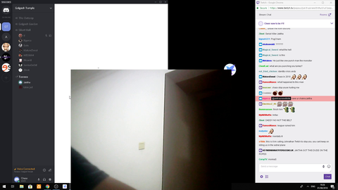 Chaox implodes then threatens viewers in discord