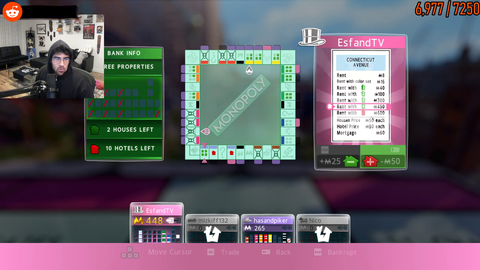 Hassan Slamming Advice For Monopoly