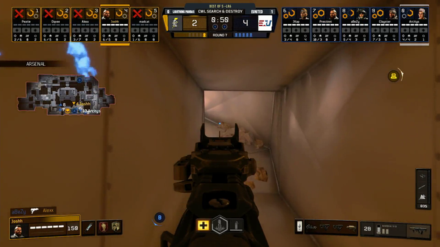 Perfect use of sprays in CoD finals.