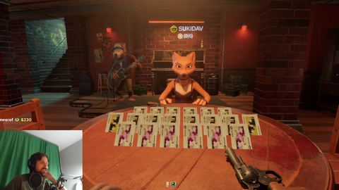 Forsen joins the "smart people only" lobby in Liar's Bar