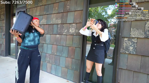 Cinna got shot at the Streamer University