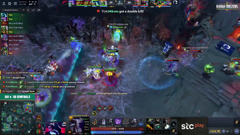 Probably the most insane game ender to a pro dota match this year [Liquid vs Talon]