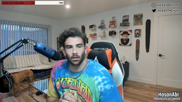 Streamer has the saddest dog in the world peepoSad Get well soon Fish