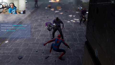 Spiderman has no faith in Erobb