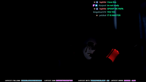 Probably the most spooky I've ever seen on Twitch!