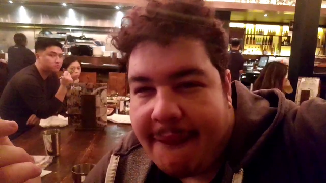 Greek making customer laugh