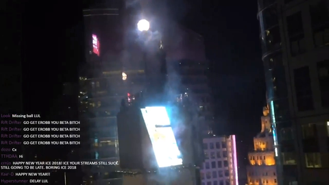New York City Ball Drop Goes Wrong