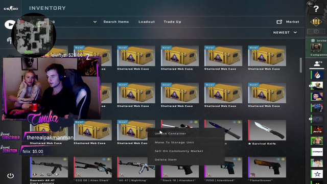 Device getting 1,5k$ knife in first case "cs pro scripted cases"