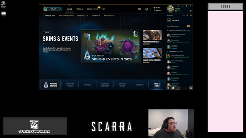 Scarra Unveils his Onlyfans