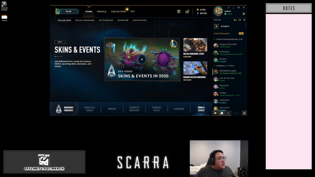 Scarra Unveils his Onlyfans