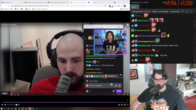 Hasan responds to poki PepeLa