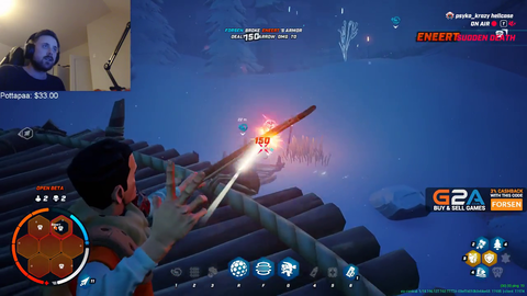 Forsen clutches a Darwin win against a stream sniper