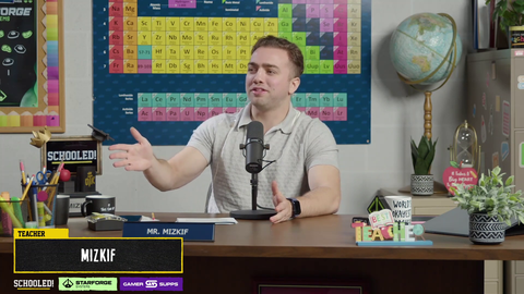 Fanfan welcomes the kid on Schooled