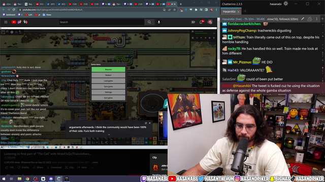 Hasan and Destiny both agree that xQc and Trainwrecks could've handled the situation better
