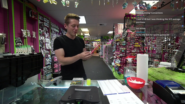 Awkward Video Game Store Interaction