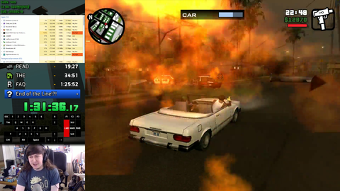 Joshimuz smashes the Grand Theft Auto San Andreas World Record by over 2 hours!