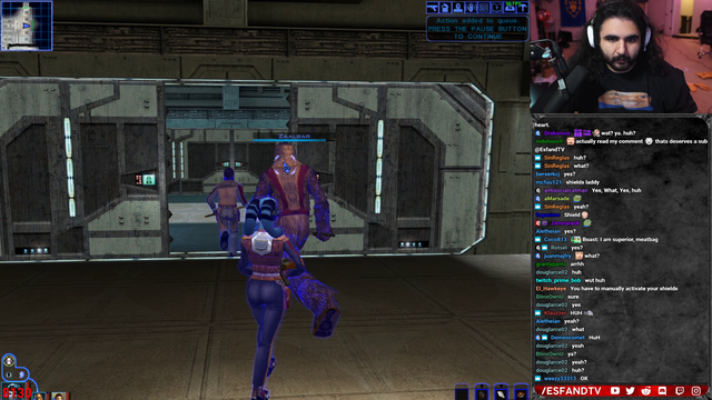 Esfand unlocks Legendary Sex scene in KOTOR1