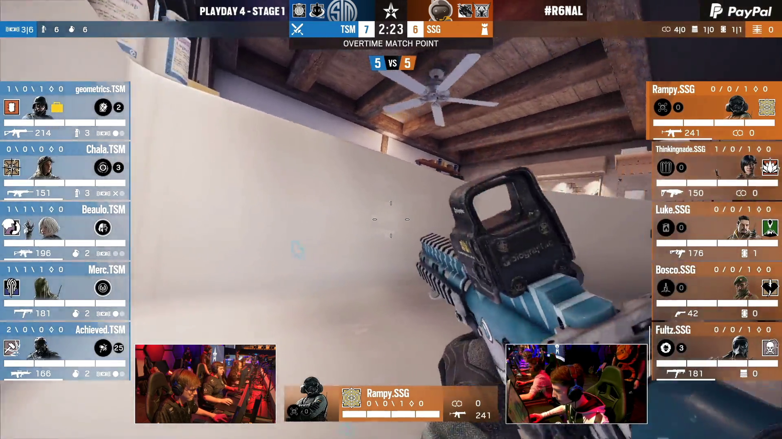 R6 caster makes a joke