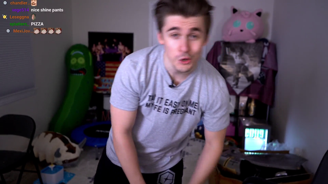 Ludwig advertises the perfect shirt for weebs