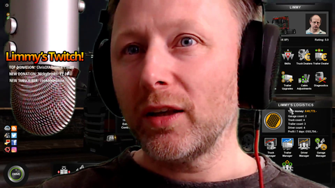 Limmy snaps and abuses chat