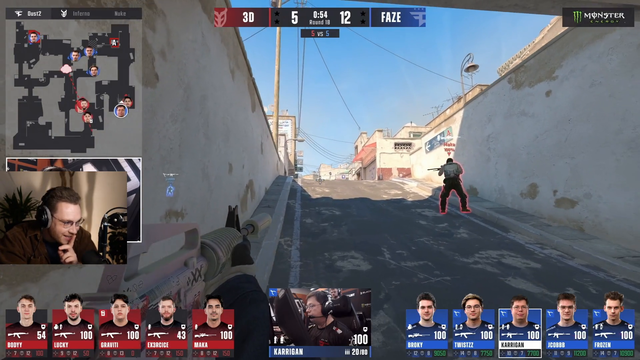 karrigan INSANE backstab