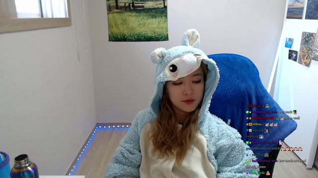 streamer is perfectly synchronized with a media share
