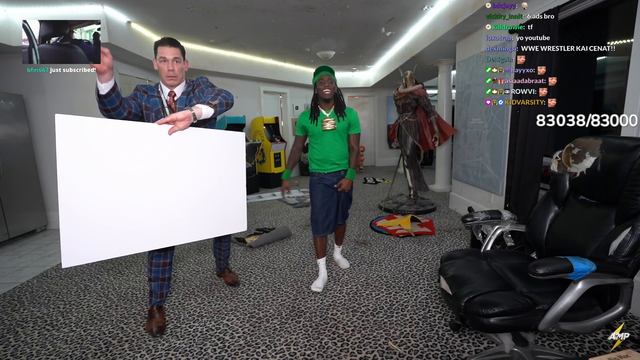 KaiCenat announces his 2nd subathon with John Cena