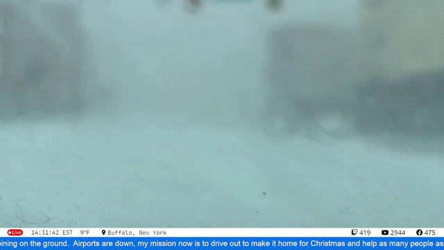 Stormchaser nearly stranded in a blizzard