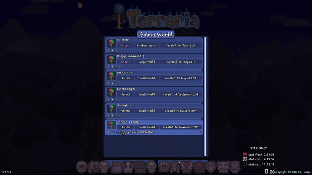 Terraria speedrun gets off to a great start