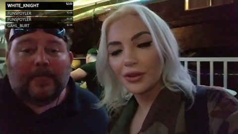 Someone just assaulted Ice Poseidon's gf and broke her phone