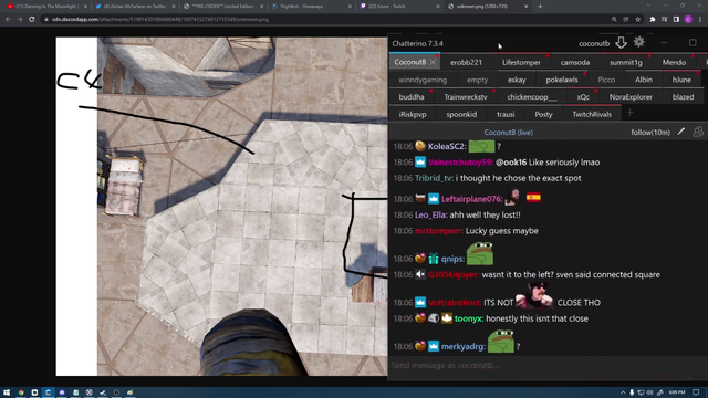 Spanish rust team was NOT close to hitting the tool cupboard at all and CoconutB apologizes for the cheating allegations
