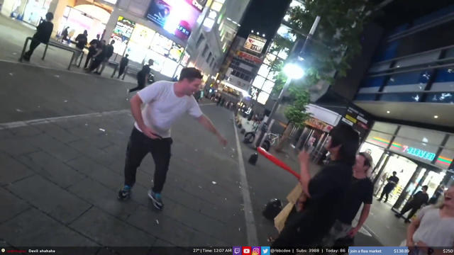 Rob enjoys a pounding