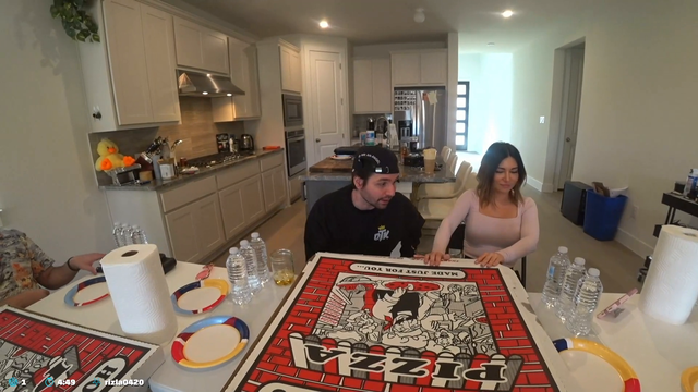Cyr tries his best not to look