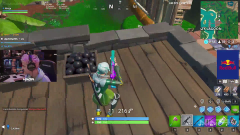 Ninja accidentally says N word.