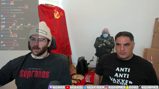 hasan spams pp pic link instead of stream tweet