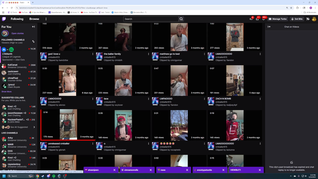 Erobb finds an interesting channel
