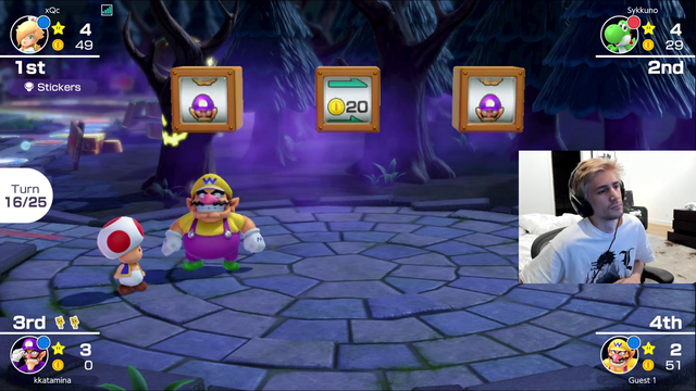 Peterpark steals EVERYTHING from X - Mario Party