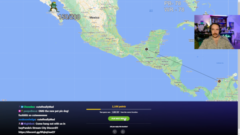 Best guess ever in GeoGuessr 100x