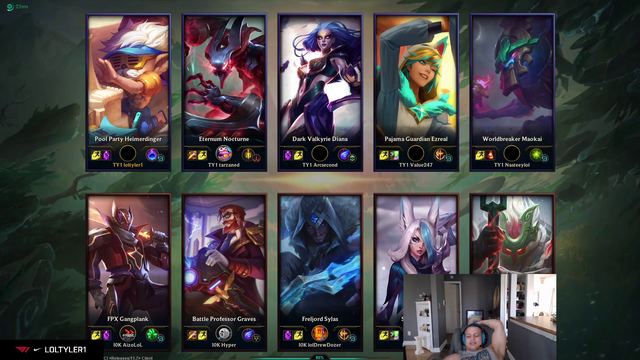 Tyler1 Goes into his Last Twitch Rivals game