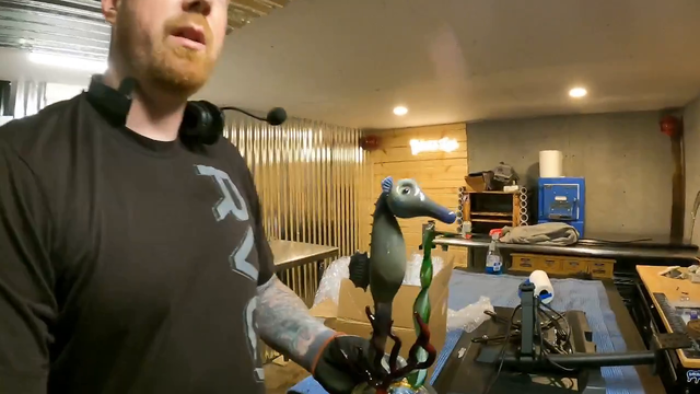 Glassworker of 22 years, who lost his last studio to a wire-chewing mouse's electrical fire, shows chat one of the most difficult pieces he's ever produced